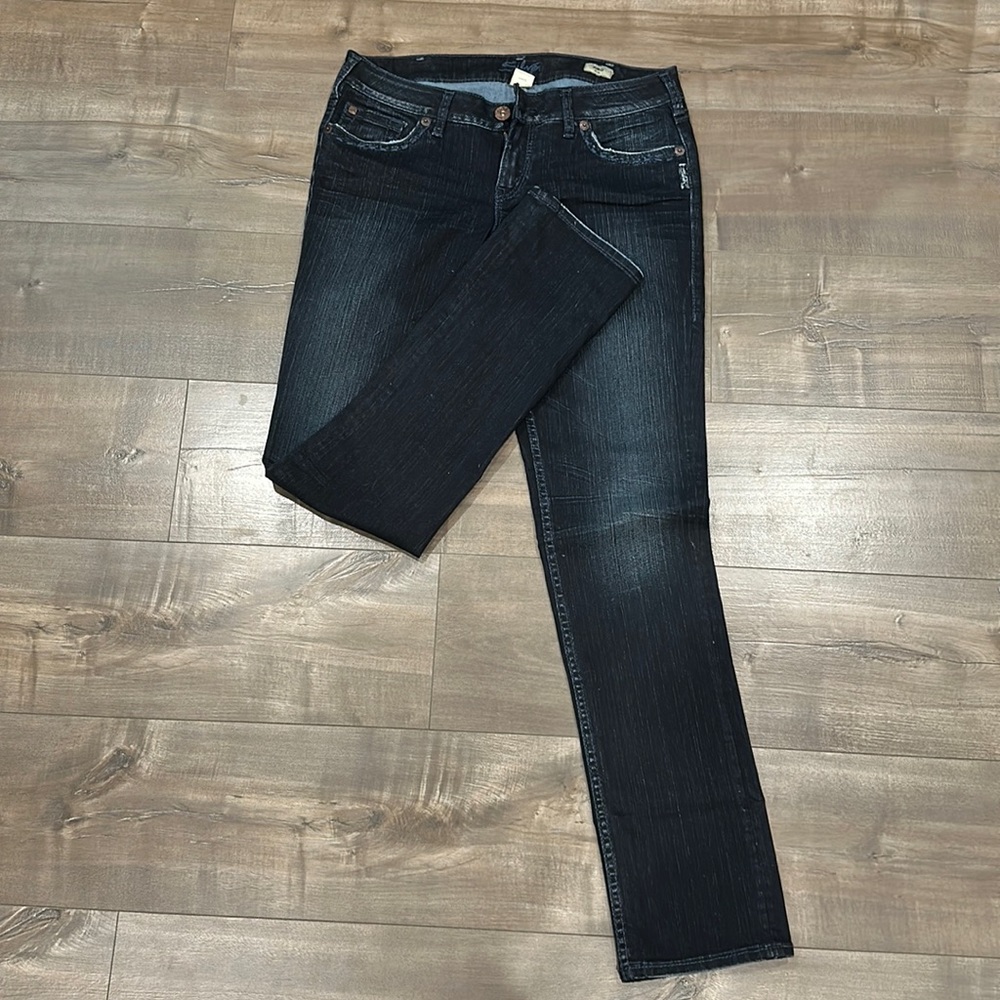 Silver Aiko Slim Jeans